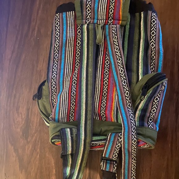 Multi-Color Backpack - Picture 2 of 3